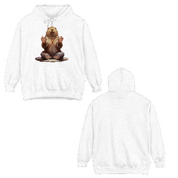 Discover Beaver Yoga Double Sided Hoodies