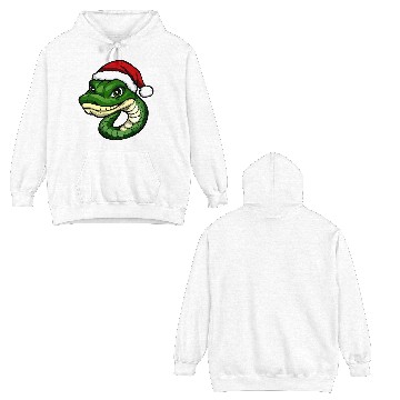 Discover Snakes Christmas Double Sided Hoodies