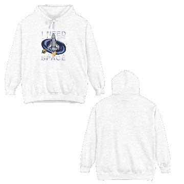 Discover I need some space Double Sided Hoodies