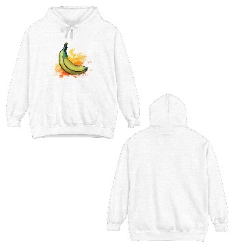 Discover Vegetarians Vegan Banana Double Sided Hoodies