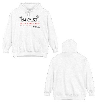 Discover navy st 3 Double Sided Hoodies