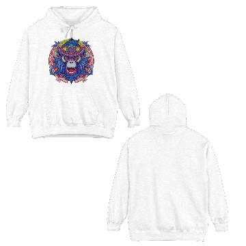 Discover Vibrant Ape Double Sided Hoodies