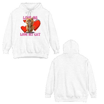 Discover Orange cat 08 Double Sided Hoodies