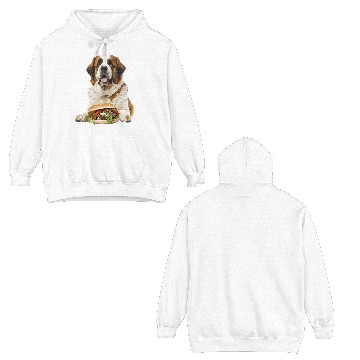 Discover Saint Bernard Double Sided Hoodies