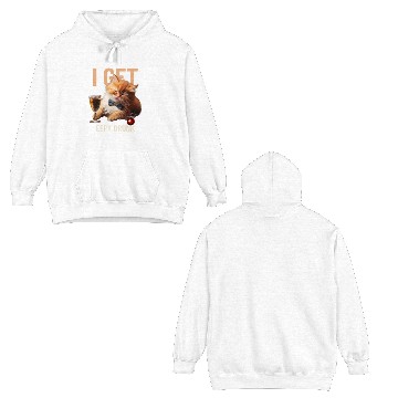 Discover I Get Eepy Drunk! Funny Cat Double Sided Hoodies