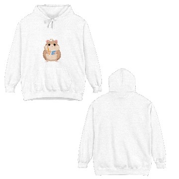 Discover Hamster Writer Author Plot Twist I'm Awesome Double Sided Hoodies
