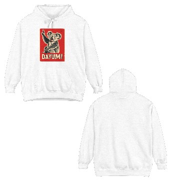 Discover Dayum! – Funny Koala Reaction Double Sided Hoodies