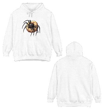 Discover Donut Spider Funny Creative Motif Double Sided Hoodies