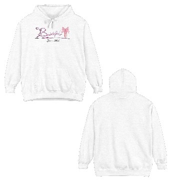 Discover Beautiful since 1984 birthday typography Double Sided Hoodies