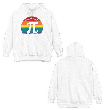 Discover Funny Math Pi Symbol | LGBTQ+ Pride Double Sided Hoodies