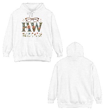 Discover Floral Vision Double Sided Hoodies