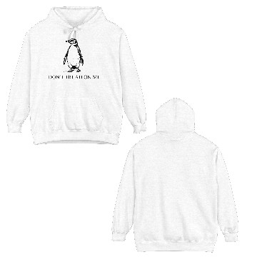 Discover Don't Tread On Me Penguin Tariff Double Sided Hoodies