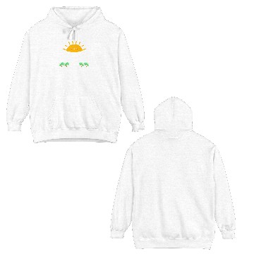 Discover Pool Party Squad Summer Vacation Double Sided Hoodies