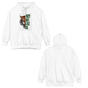 Discover Fearless Tiger - They Not Like Us Double Sided Hoodies
