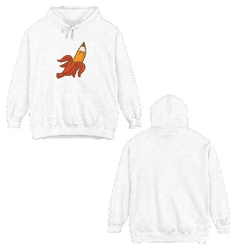 Discover Banana pencil Double Sided Hoodies