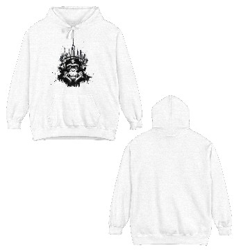 Discover Grunge Bored Ape Double Sided Hoodies
