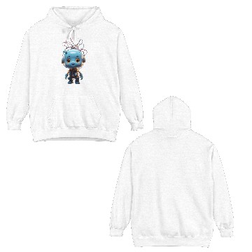 Discover Futuristic Robot Boy Double Sided Hoodies Design