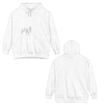 Discover Bold Life Affirmation with Silhouettes Double Sided Hoodies