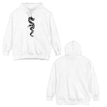 Discover Dragon Tribal Double Sided Hoodies