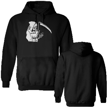 Discover Grim Reaper Double Sided Hoodies