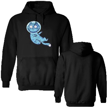 Discover Space cat Double Sided Hoodies