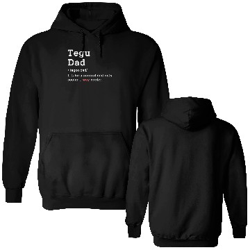 Discover Tegu Dad Definition Cool Lizard Daddy Double Sided Hoodies