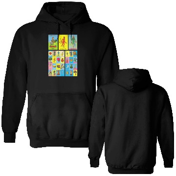 Discover Loteria Mexican Double Sided Hoodies