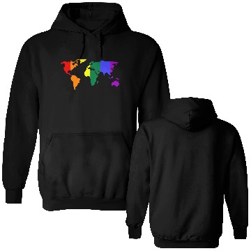 Discover Pride LGBT Gay Pride Double Sided Hoodies