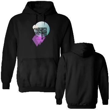Discover Abstract Nature Double Sided Hoodies