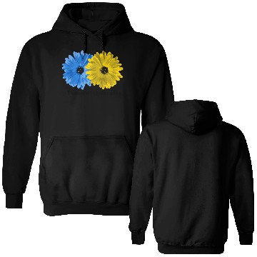 Discover Stand With Ukraine Double Sided Hoodies