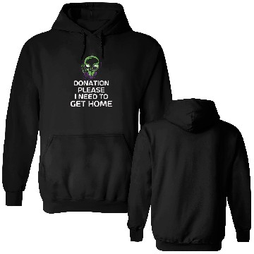 Discover Alien Gift Extraterrestrial UFO AREA 51 Sci-fi Double Sided Hoodies