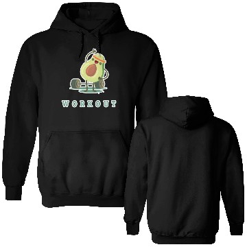 Discover Avocado Workout Double Sided Hoodies