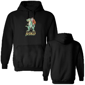 Discover T Rex Santa Pijamas Double Sided Hoodies