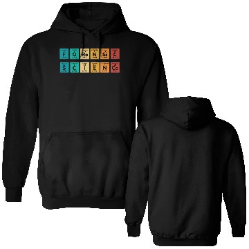 Discover Forensic Science Periodic Table Double Sided Hoodies