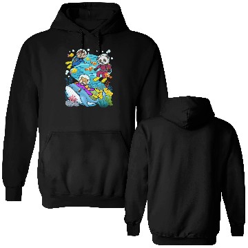 Discover Dragon Dragoff Dragon-Themed Behavioral Switch Double Sided Hoodies
