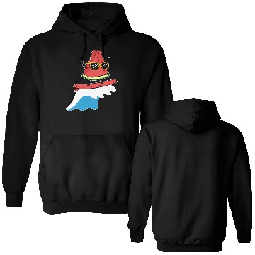 Discover Watermelon Surfing Windsurfer Gift Double Sided Hoodies