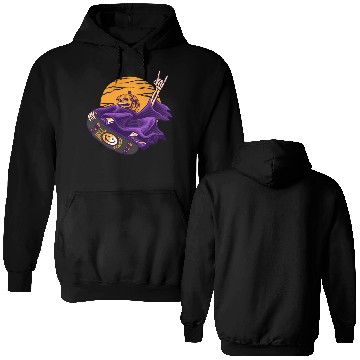 Discover GRIM REAPER SKATEBOARD Double Sided Hoodies