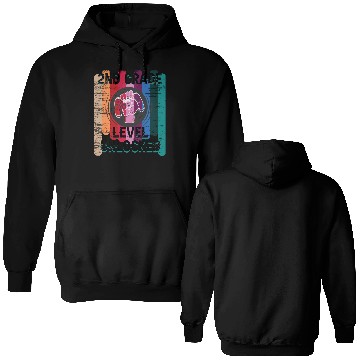 Discover 2nd Grade Level Unlocked School Boy Double Sided Hoodies
