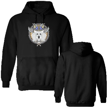 Discover Poodle I Valhalla I Viking Double Sided Hoodies