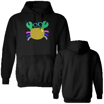 Discover crab Double Sided Hoodies
