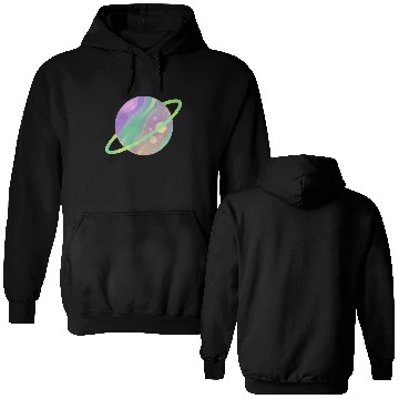 Discover Sun Moon Classic Cotton Double Sided Hoodies