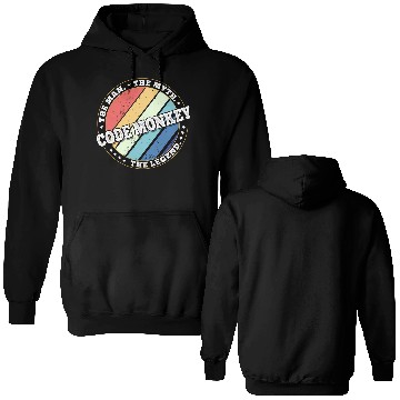 Discover Code Monkey. The man. The myth. The legend. Double Sided Hoodies