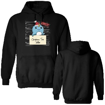 Discover Narwhal christmas funny prison Double Sided Hoodies