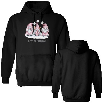 Discover Let It Snow Double Sided Hoodies