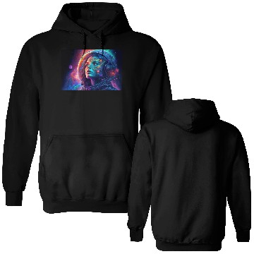 Discover Psychedelic Astronauts 2 Double Sided Hoodies