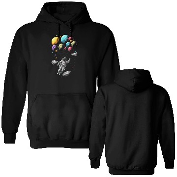 Discover Space Travel Double Sided Hoodies