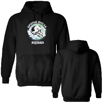 Discover Spring Break Squad Summer Vacation Spring Break Double Sided Hoodies