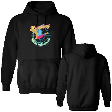 Discover Hunting Wild Adventure Double Sided Hoodies