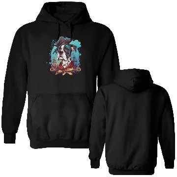 Discover Great Dane Dog Pirate Double Sided Hoodies