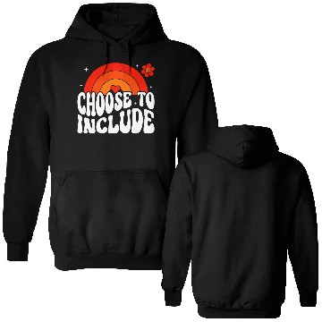 Discover Choose To Include For Autism Teacher Double Sided Hoodies